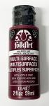 FolkArt Multi-Surface Berry Wine Satin-Acrylfarbe 59ml 