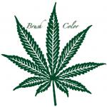 Cannabis Blatt Filigran 