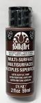 FolkArt Multi-Surface Burnt Umber Satin-Acrylfarbe 59ml 