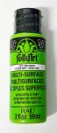 FolkArt Multi-Surface Lime Green Satin-Acrylfarbe 59ml 