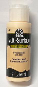 FolkArt Multi-Surface Cool Bisque Satin-Acrylfarbe 59ml 