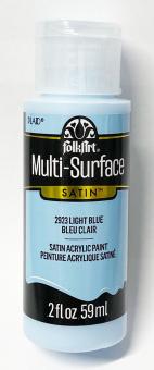 FolkArt Multi-Surface Light Blue Satin-Acrylfarbe 59ml 