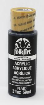 FolkArt 479 Pigments  Pure Black 59ml 