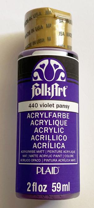 FolkArt 440 Violet Pansy 59ml 