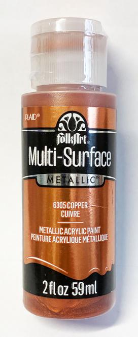FolkArt Multi-Surface Copper-Metallic Acrylfarbe 59ml 