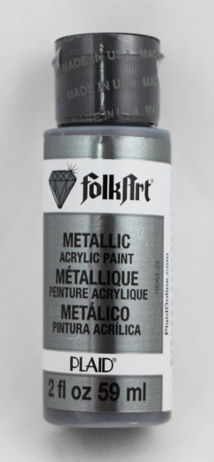 FolkArt 662 Metallic Silver Sterling 59ml 