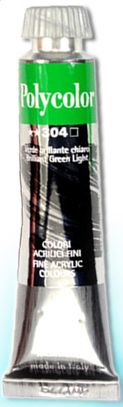 Polycolor Acrylfarbe 304 Brilliantgrün Hell 20 ml 
