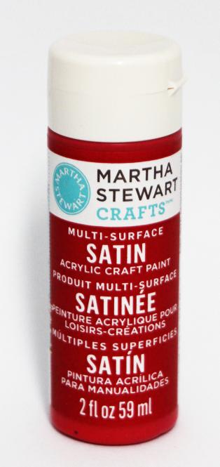 Martha Stewart Crafts™ Satin Tartan Red 